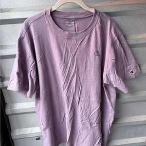Champion Purple Short Sleeve Tee
